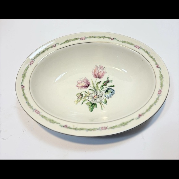 Haviland Other - Theodore Haviland New York "Garden Flowers" oval serving bowl